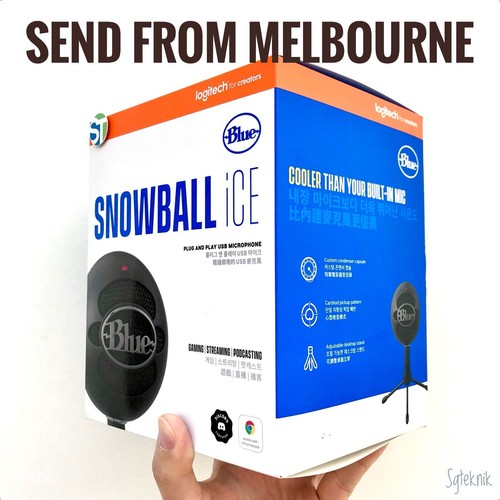 NEW Blue Snowball iCE USB Microphone Cardioid Plug-and-Play Podcast Gamer Stream - Picture 3 of 14