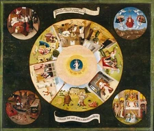 Hieronymus Bosch "The Seven Deadly Sins" -  Archival Canvas Giclee 