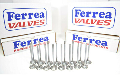 Ferrea Comp Plus STD Exhaust & + 1mm Intake Valves K20 K20A2 K20A K20Z K24 K24A