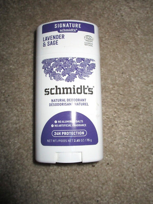 Schmidt's Aluminum Free Natural Lavender & Sage Deodorant 2.65 oz
