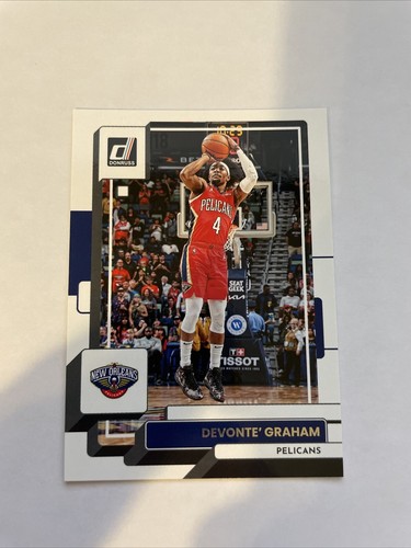 A23-5 2022-23 Donruss Basketball Base Devonte’ Graham New Orleans Pelicans