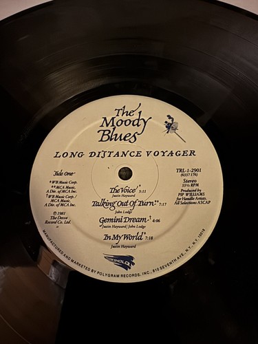 The Moody Blues - Long Distance Voyager - Threshold Records Press TRL-1-2901 - Picture 5 of 7