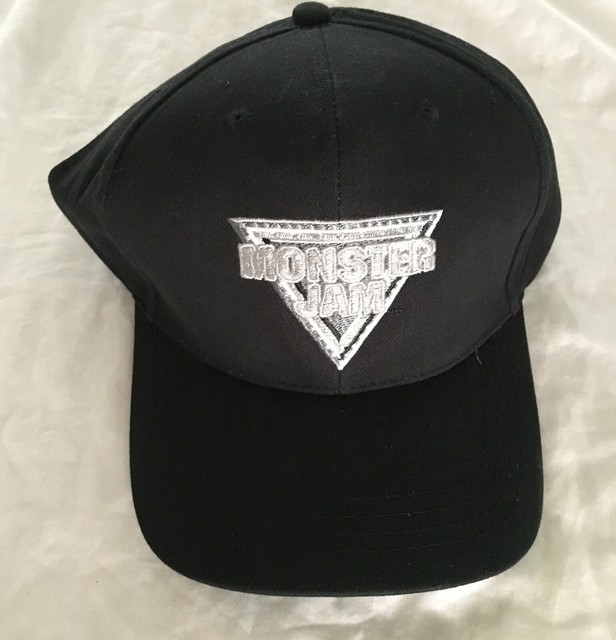 Monster Jam baseball cap adjustable black NEW professionally