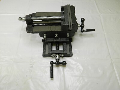 Interstate Horizontal Drill Press Vise 5-5/16  Jaw Opening 428-8315