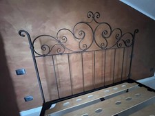 letto ferro battuto matrimoniale Officina Peppoloni Unico!