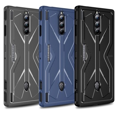 For ZTE nubia Red Magic 8Pro / + Shockproof TPU Heat Dissipation Soft Back Case
