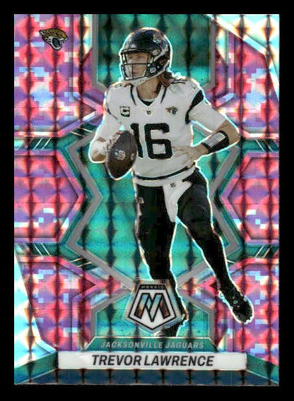 2022 Panini Mosaic #88 Trevor Lawrence Mosaic Camo Pink Jacksonville Jaguars