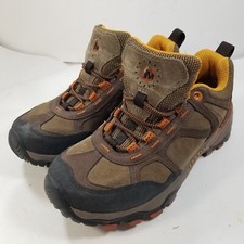 Merrell Womens 7 Hiking Camping Ankle Boots Pandora Mid Omni Waterproof Vibram