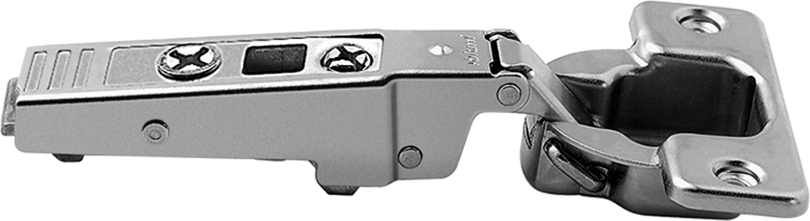 Blum 70T9550.TL CLIP Top Full Overlay Screw-On Cabinet Door Thick - Nickel