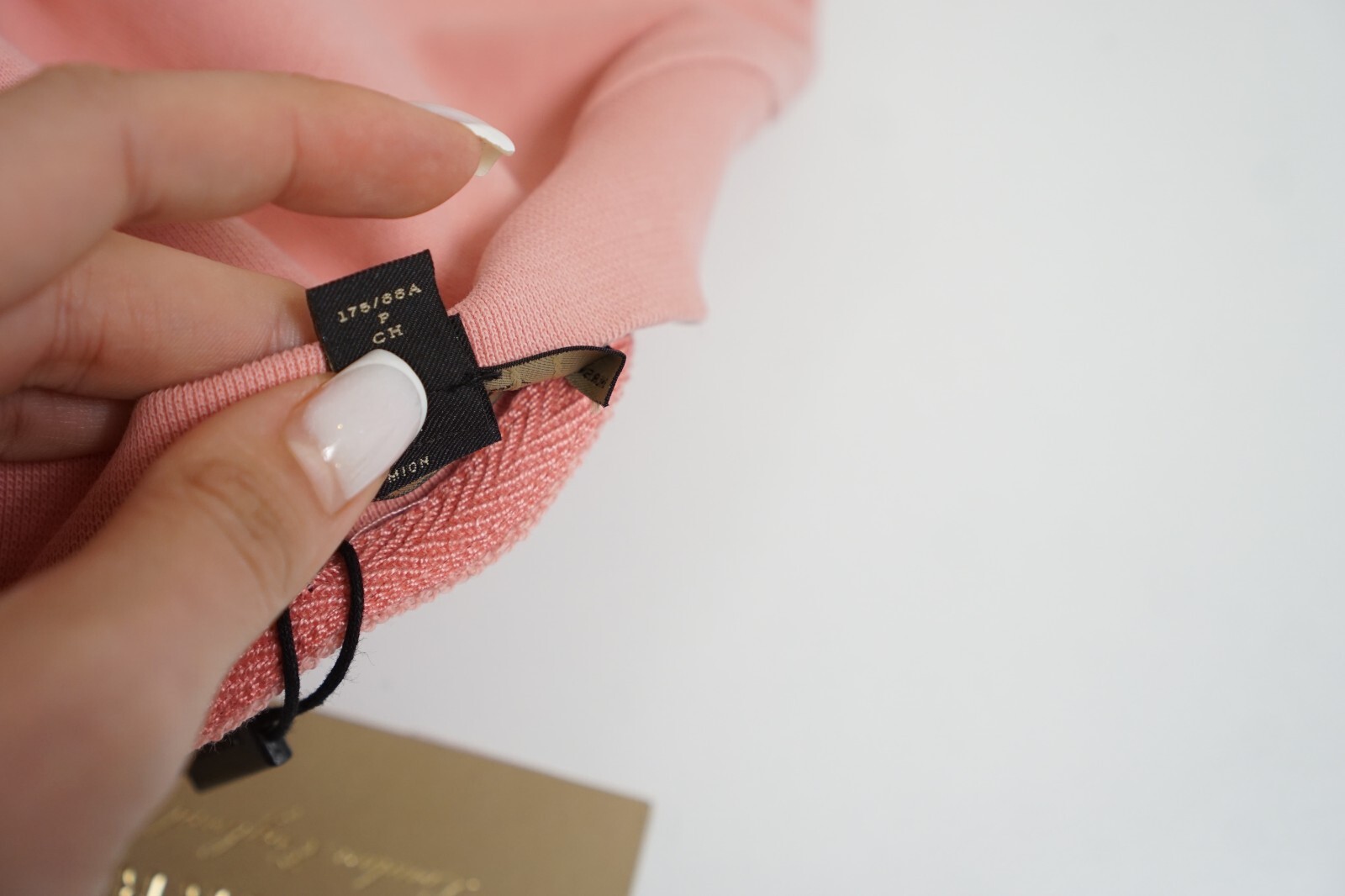 Women Burberry Cotton Cropped Sweatshirt With Crystal Rose Pink Size S image 5