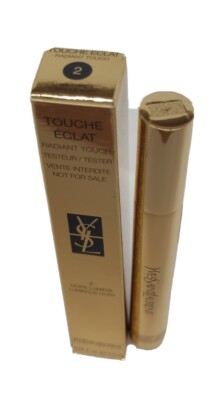 YSL Touche Eclant Radiant Touch Luminous Ivory #2 (0.08 Oz/2.5 ml)