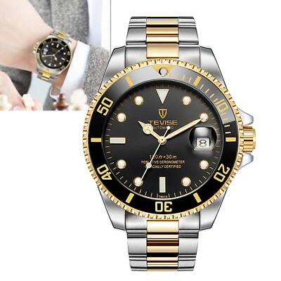 Golden Tevise Herren Hommage Automatikuhr Mechanische Uhren Datum Designer Gifts