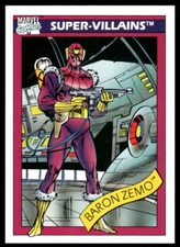 1990 Impel Marvel Universe #53 Baron Zemo 33697
