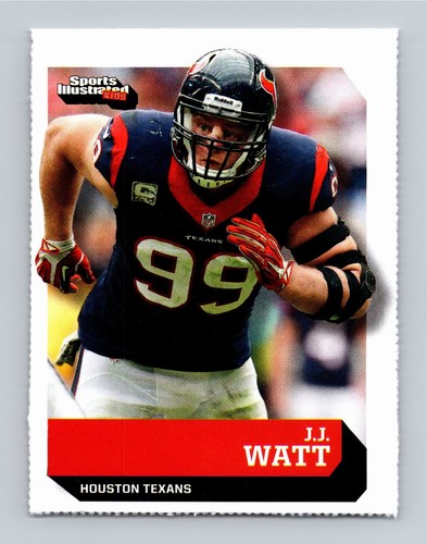 JJ Watt Sports Illustrated for Kids #425 Texans MVP FHOF NM+ - 10 Card Lot - Picture 19 of 20