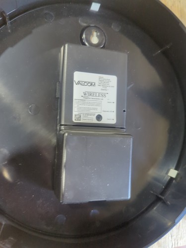 2-Valcom 12" Round Slimline Wireless Clock Repeater V-AW12 lot of 2 - Picture 4 of 8