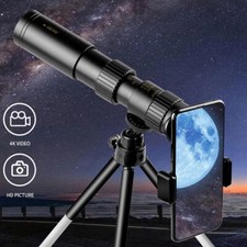 Day/Night Military Telescope 10-300X40mm Zoom HD Monocular Mobile Telescope