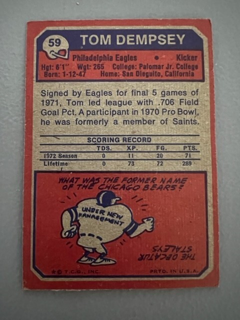 EAGLES/イーグルス/ WANTED/ Berkeley 1973 1973 Topps Philadelphia Eagles Team Set 7 - NM 6972257 | eBay