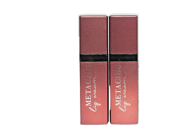 2 X Bourjois Paris Metachic Lip Cream - #02 Nougat'sheen sealed