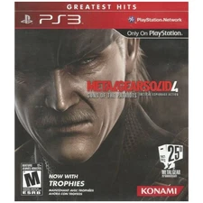 Mgs Metal Gear Solid 4 Guns Of The Patriots (Playstation 3) Brand New