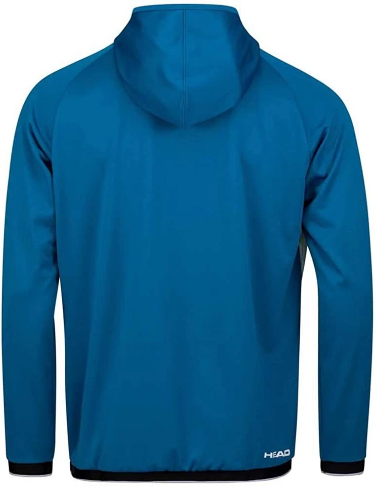 HEAD Sudadera Con Capucha Para Niños B Ropa De Tenis Talla 128/XS Azul - Imagen 2 de 2