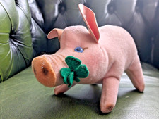 Steiff House Pig Jolanthe Vintage 60s Stuffed Animal Plush Toy 50s G2