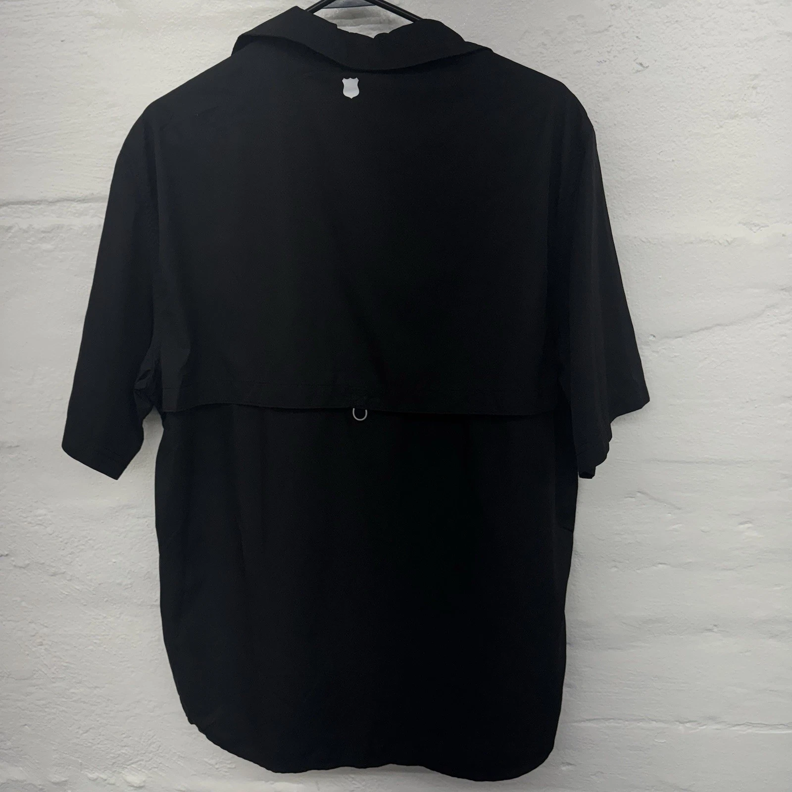 Field And Stream Shirt Men XL Black Latitude Vented UPF Fishing Hiking Camping