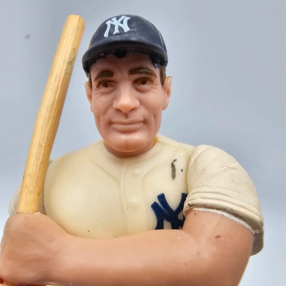 Figura de goma suave Lou Gehrig Yankees 1989 de Curtis MLBP juguete de béisbol de colección Foto 3 de 4