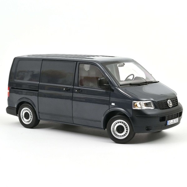 Norev 188616 Vw Transporter 2003 Anthrazitgrau 1:18 Standmodell-image