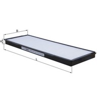 Filter Innenraumluft Mahle LA 502 Innenraumfilter