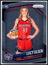 2025 Panini Prizm WNBA #145 Lucy Olsen Variation Washington Mystics