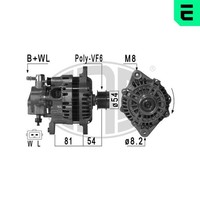 ERA Lichtmaschine Generator Lima 210906A 14V FüR Suzuki Jimny SN Ddis 4WD SN415D