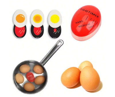 1 Stück Eieruhr mit Farbwechsel - Die einfache & genaue Art, Eier perfekt zu kochen
