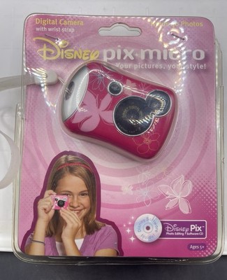Kids Disney Pix Micro Digital Camera Pix-Micro OPEN BOX