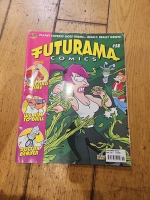 Futurama Comics Presented in Thrill-O-Vision Issue 58 Titan Comics Bongo Poster