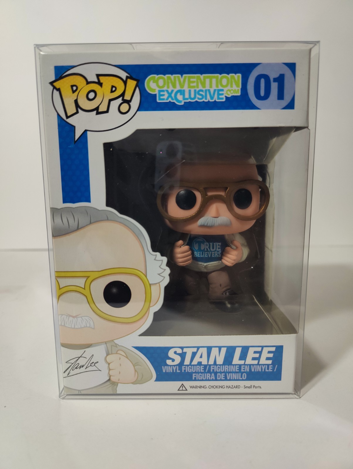 Funko Pop! Marvel - Stan Lee #01 - True Believers - W/Protector