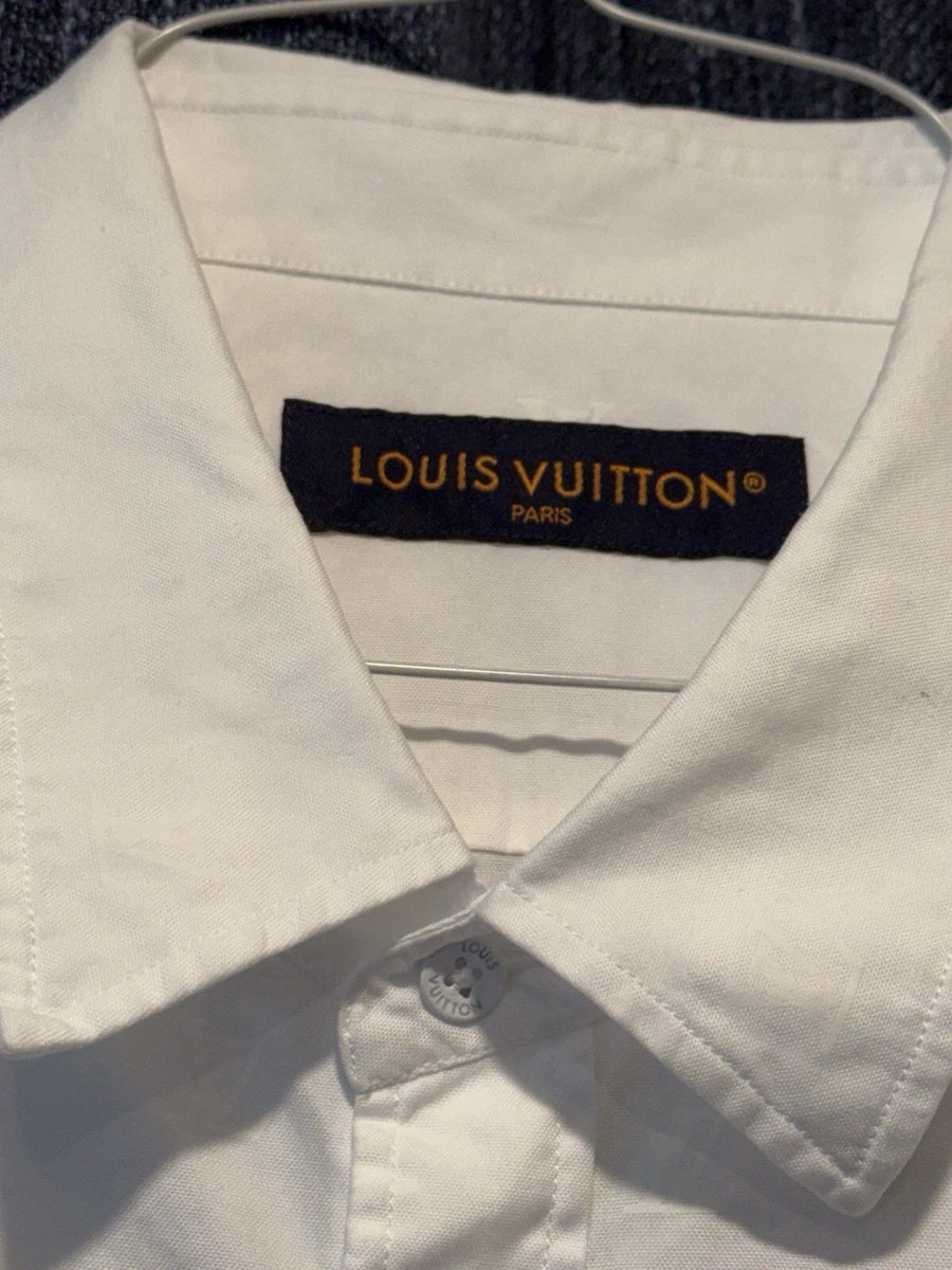 Louis Vuitton Regular Size XL Casual Button-Down Shirts for Men