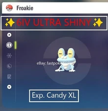 Pokemon Legends ZA ✨ 6IV Shiny Alpha Froakie✨Fast 🚀