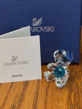 Swarovski Crystal 'Let's Play Ball Kris Bear' Baseball Figurine #1119925