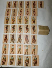 1800's "Game of Pocahontas" Card Game