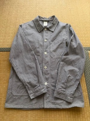 Le Laboureur Houndstooth Coverall Size M France Cotton | eBay