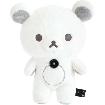 San-X Weiß Plüschfigur Doll Korilakkuma BASIC Rilakkuma Monochrom