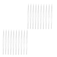 20 Pcs Bead Tools Embroidery Needles Set Big Eye for Hand Sewing