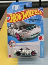 Hot Wheels  91 Mazda MX-5 Miata 1:64 Mattel Diecast Mad Mike Ryu  s Rides