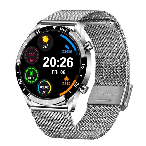 NEW Smartwatch for Men Women Bluetooth Call Message Fitness Monitor Wristwatches