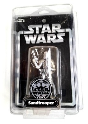 Hasbro Star Wars StarWars NEU OVP Silver Saga Edition 2004 Sandtrooper Exclusive