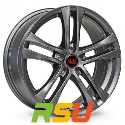 4x TEC Speedwheels AS4 gun-metal 7.5x17'' ET54 LK5 112 ML 66.7 Alufelgen 17 Zoll