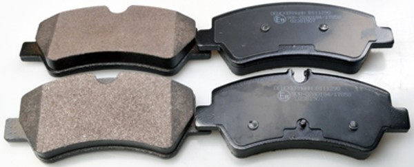 Bremsbelagsatz Scheibenbremse Denckermann B111289 FüR Ford Transit V363 FCD FDD-image