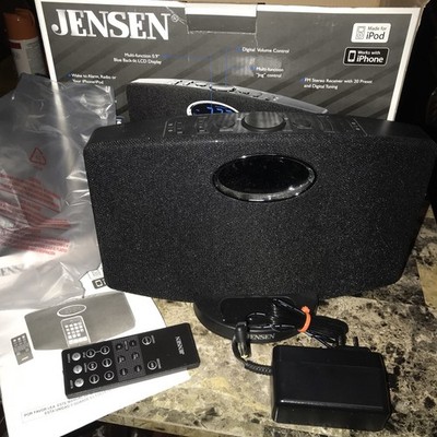Jensen Docking Digital Music System iPod /iphone With Remote Video -  JIMS-211i