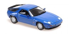 Porsche 928 S 1979 Blue 1:43 Diecast Model Car | Minichamps