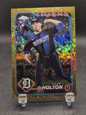 2024 Topps Chrome Update Gold Mini Diamond Refractor 05/50 Tyler Holton #USC192